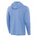 St. Louis Blues Antigua Heather Blue Tidy Quarter-Zip Hoodie