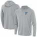 St. Louis Blues Antigua Heather Gray Tidy Quarter-Zip Hoodie