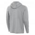 St. Louis Blues Antigua Heather Gray Tidy Quarter-Zip Hoodie