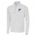 St. Louis Blues Antigua Gray Cause Quarter-Zip Jacket