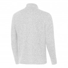 Кофта на короткой молнии Boston Bruins Antigua Gray Cause