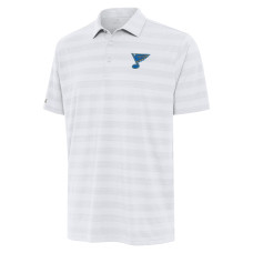 St. Louis Blues Antigua White Tunnel Polo