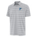 St. Louis Blues Antigua Gray Tunnel Polo