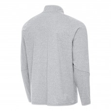 St. Louis Blues Antigua Heather Gray Raglan Hold-Up Full-Zip Tri-Blend Jacket