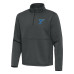 St. Louis Blues Antigua Pewter Twist Quarter-Zip Pullover Jacket