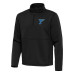 St. Louis Blues Antigua Black Twist Quarter-Zip Pullover Jacket