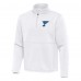 St. Louis Blues Antigua White Twist Quarter-Zip Pullover Jacket