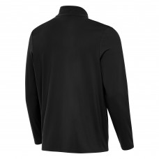 St. Louis Blues Antigua Black Perilous Quarter-Zip Sweatshirt