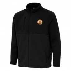 Кофта на молнии Boston Bruins Antigua Black Daily Fused