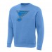St. Louis Blues Antigua Blue Victory Pullover Sweatshirt