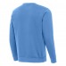 St. Louis Blues Antigua Blue Victory Pullover Sweatshirt