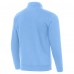 St. Louis Blues Antigua Blue Victory Quarter-Zip Pullover Top