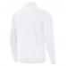 St. Louis Blues Antigua White Victory Quarter-Zip Pullover Top