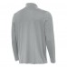 St. Louis Blues Antigua Gray Reprocess Quarter-Zip Pullover