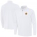 Boston Bruins Antigua White Reprocess Quarter-Zip Pullover