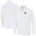 St. Louis Blues Antigua White Reprocess Quarter-Zip Pullover