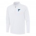 St. Louis Blues Antigua White Reprocess Quarter-Zip Pullover