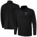 St. Louis Blues Antigua Black Reprocess Quarter-Zip Pullover