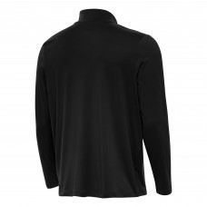 St. Louis Blues Antigua Black Reprocess Quarter-Zip Pullover