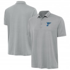 St. Louis Blues Antigua Gray Reprocess Polo