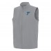 St. Louis Blues Antigua Gray Regard Full-Zip Vest