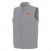 Boston Bruins Antigua Gray Regard Full-Zip Vest