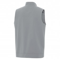 Boston Bruins Antigua Gray Regard Full-Zip Vest