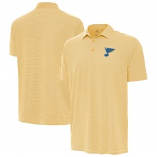 St. Louis Blues Antigua Gold Twine Polo