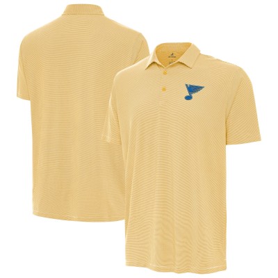 St. Louis Blues Antigua Gold Twine Polo