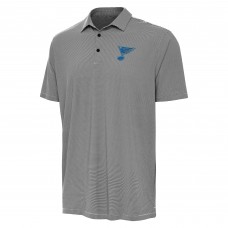 St. Louis Blues Antigua Black Twine Polo