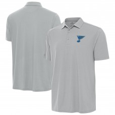 St. Louis Blues Antigua Gray Era Polo