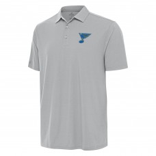 St. Louis Blues Antigua Gray Era Polo