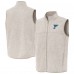 St. Louis Blues Antigua Oatmeal Fortune Full-Zip Vest