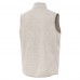 St. Louis Blues Antigua Oatmeal Fortune Full-Zip Vest