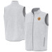 Жилетка Boston Bruins Antigua Heather Gray Fortune Full-Zip Жилетка Boston Bruins Antigua Heather Gray Fortune Full-Zip
