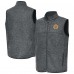 Boston Bruins Antigua Heather Gray Fortune Full-Zip Vest