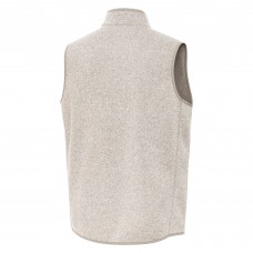 Boston Bruins Antigua Oatmeal Fortune Full-Zip Vest