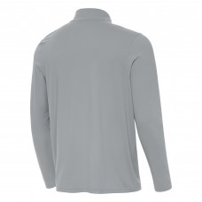 Кофта на короткой молнии Boston Bruins Antigua Gray Intent