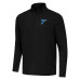 St. Louis Blues Antigua Black Intent Quarter-Zip Top