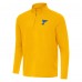 St. Louis Blues Antigua Gold Intent Quarter-Zip Top