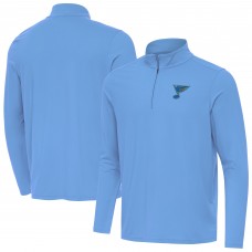 St. Louis Blues Antigua Blue Intent Quarter-Zip Top