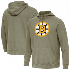 Толстовка Boston Bruins Antigua Olive Cloud