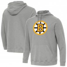 Толстовка Boston Bruins Antigua Heather Gray Cloud