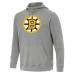 Толстовка Boston Bruins Antigua Heather Black Cloud