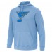 St. Louis Blues Antigua Heather Blue Cloud Pullover Hoodie