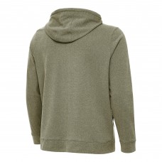 St. Louis Blues Antigua Olive Effortless Full-Zip Hoodie