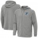 St. Louis Blues Antigua Heather Black Effortless Full-Zip Hoodie