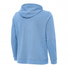 St. Louis Blues Antigua Heather Blue Effortless Full-Zip Hoodie