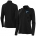 Женская St. Louis Blues Antigua Black Reprocess Quarter-Zip Pullover