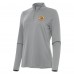 WoBoston Bruins Antigua Gray Reprocess Quarter-Zip Pullover